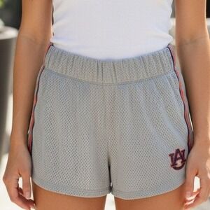 NCAA Auburn Tigers Women's Gray Shorts - Small